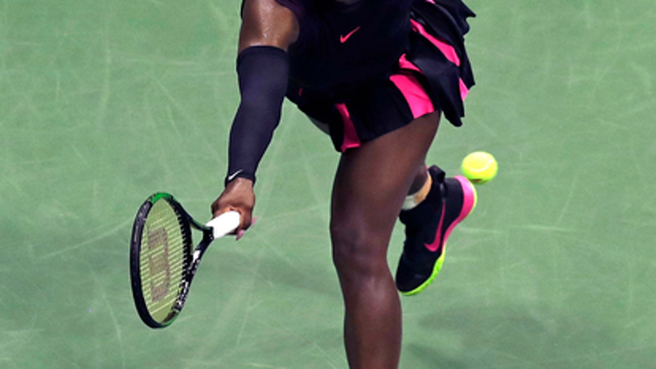The Latest: Williams tops Halep in 3 sets to reach Open SF